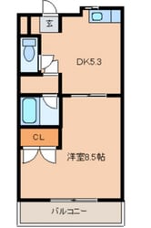 モンシェリの物件間取画像